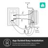 imageKasa Apple HomeKit Smart Dimmer Switch KS220 Single Pole Neutral Wire Required 24GHz WiFi Light Switch Works with Siri Alexa and Google Home UL Certified No Hub Required White3pack