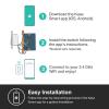 imageKasa Apple HomeKit Smart Light Switch KS200 Single Pole Neutral Wire Required 24GHz WiFi Light Switch Works with Siri Alexa and Google Home UL Certified No Hub Required White3pack