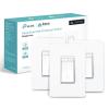 imageKasa Matter Smart Dimmer Switch Voice Control wSiri Alexa ampamp Google Assistant UL Certified Timer ampamp Schedule Easy Guided Install Neutral Wire Required Single Pole 24GHz WiFi 3PackWhite  Matter Compatible