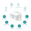 imageKasa Matter Smart Plug w Energy Monitoring Compact Design 15A1800W Max Super Easy Setup Works with Apple Home Alexa ampamp Google Home UL Certified 24G WiFi Only White KP125M 4PackAlexa Compatible Plug 4Pack