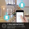 imageKasa Smart 3 Way Switch HS210 KIT Needs Neutral Wire 24GHz WiFi Light Switch works with Alexa and Google Home UL Certified No Hub Required White2 Count Pack of 1Original Version