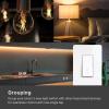 imageKasa Smart 3 Way Switch HS210 KIT Needs Neutral Wire 24GHz WiFi Light Switch works with Alexa and Google Home UL Certified No Hub Required White2 Count Pack of 1white