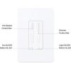 imageKasa Smart Ceiling Fan Control ampamp Dimmer Switch  Adjustable 4Speed Fan ampamp Brightness Control  Works wApple HomeKit Alexa ampamp Google Home  24G WiFi Only Single Pole Neutral Wire Required  KS240