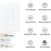 imageKasa Smart Ceiling Fan Control ampamp Dimmer Switch  Adjustable 4Speed Fan ampamp Brightness Control  Works wApple HomeKit Alexa ampamp Google Home  24G WiFi Only Single Pole Neutral Wire Required  KS240