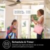 imageKasa Smart Ceiling Fan Control ampamp Dimmer Switch  Adjustable 4Speed Fan ampamp Brightness Control  Works wApple HomeKit Alexa ampamp Google Home  24G WiFi Only Single Pole Neutral Wire Required  KS240
