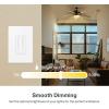 imageKasa Smart Ceiling Fan Control ampamp Dimmer Switch  Adjustable 4Speed Fan ampamp Brightness Control  Works wApple HomeKit Alexa ampamp Google Home  24G WiFi Only Single Pole Neutral Wire Required  KS240