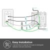 imageKasa Smart Dimmer Switch 2Gang HS2202 Single Pole Needs Neutral Wire 24GHz WiFi Light Switch Compatible with Alexa and Google Home UL Certified No Hub Required WhiteWhite