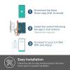 imageKasa Smart Dimmer Switch 2Gang HS2202 Single Pole Needs Neutral Wire 24GHz WiFi Light Switch Compatible with Alexa and Google Home UL Certified No Hub Required WhiteWhite