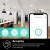 imageKasa Smart Dimmer Switch HS220LA Light Almond Single Pole Needs Neutral Wire 24GHz WiFi Light Switch Compatible with Alexa and Google Home UL Certified No Hub RequiredBlack