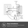 imageKasa Smart Dimmer Switch HS220LA Light Almond Single Pole Needs Neutral Wire 24GHz WiFi Light Switch Compatible with Alexa and Google Home UL Certified No Hub RequiredBlack