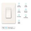 imageKasa Smart Dimmer Switch HS220LA Light Almond Single Pole Needs Neutral Wire 24GHz WiFi Light Switch Compatible with Alexa and Google Home UL Certified No Hub RequiredLight Almond
