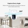 imageKasa Smart Indoor PanTilt Home Security Camera 1080p HD Dog Camera wNight Vision Motion Detection for Baby ampamp Pet Monitor Cloud ampamp SD Card Storage Works w Alexa ampamp Google Home 24G WiFi EC71White