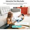 imageKasa Smart Indoor PanTilt Home Security Camera 1080p HD Dog Camera wNight Vision Motion Detection for Baby ampamp Pet Monitor Cloud ampamp SD Card Storage Works w Alexa ampamp Google Home 24G WiFi EC71White