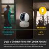 imageKasa Smart Indoor PanTilt Home Security Camera 1080p HD Dog Camera wNight Vision Motion Detection for Baby ampamp Pet Monitor Cloud ampamp SD Card Storage Works w Alexa ampamp Google Home 24G WiFi EC71White