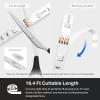 imageKasa Smart LED Light Strip 50 Color Zones RGBIC 164ft WiFi LED Strip Works w Alexa Google Home ampamp SmartThings High Brightness 16M Colors PU Coating Trimmable 2 Yr Warranty KL420L5