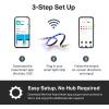 imageKasa Smart LED Light Strip 50 Color Zones RGBIC 164ft WiFi LED Strip Works w Alexa Google Home ampamp SmartThings High Brightness 16M Colors PU Coating Trimmable 2 Yr Warranty KL420L5