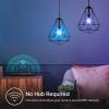 imageKasa Smart Light Bulbs 1000 Lumens High Brightness 16M Color Changing Dimmable Smart WiFi Light Bulb Compatible with Alexa and Google Home A19 24GHz WiFi only No Hub Required KL135800 Lumens  4Pack
