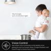 imageKasa Smart Light Bulbs that works with Alexa and Google Home Dimmable Smart LED Bulb A19 9W 800Lumens Soft White2700K CRI90 WiFi 24Ghz only No Hub Required 4 Count Pack of 1KL110P4White Newer Version