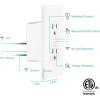 imageKasa Smart Plug KP200 InWall Smart Home WiFi Outlet Works with Alexa Google Home ampamp IFTTT No Hub Required Remote Control ETL Certified  White 1 Pack