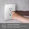 imageKasa Smart Plug KP200 InWall Smart Home WiFi Outlet Works with Alexa Google Home ampamp IFTTT No Hub Required Remote Control ETL Certified  White 1 Pack