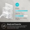 imageKasa Smart Plug Matter Compatible Energy Monitoring Compact Design 15A1800W Max Super Easy Setup Works with Apple Home Alexa ampamp Google Home UL Certified 24G WiFi Only White KP125M2PackMatter Compatible