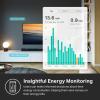 imageKasa Smart Plug Matter Compatible Energy Monitoring Compact Design 15A1800W Max Super Easy Setup Works with Apple Home Alexa ampamp Google Home UL Certified 24G WiFi Only White KP125M2PackMatter Compatible