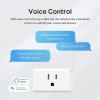 imageKasa Smart Plug Matter Compatible Energy Monitoring Compact Design 15A1800W Max Super Easy Setup Works with Apple Home Alexa ampamp Google Home UL Certified 24G WiFi Only White KP125M2PackSmart plug