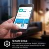 imageKasa Smart Plug Power Strip KP303 Surge Protector with 3 Individually Controlled Smart Outlets and 2 USB Ports Works with Alexa ampamp Google Home No Hub Required  White