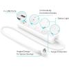 imageKasa Smart Plug Power Strip KP303 Surge Protector with 3 Individually Controlled Smart Outlets and 2 USB Ports Works with Alexa ampamp Google Home No Hub Required  White