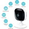 imageKasa Smart Security Camera for Baby monitor 1080p HD IndoorCamera for Home Security with Motion Detection TwoWay Audio Night Vision Cloud ampamp SD Card Storage Works with Alexa ampamp Google Home EC60White  1080P