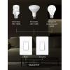 imageKasa Smart WiFi Motion Sensor Switch Single Pole Needs Neutral Wire 24GHz WiFi Light Switch Compatible with Alexa ampamp Google Home UL Certified No Hub RequiredKS200MWhite1Pack3Way Dimmer
