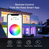 imageNew Kasa Smart Bulb Full Color Changing Dimmable Smart WiFi Light Bulb Compatible with Alexa and Google Home A19 9W 800 Lumens24Ghz only No Hub Required 1Pack KL125 Multicolor800 Lumens  1Pack