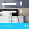 imageTapo TPLink Smart Light Bulbs 16M Colors RGBW Dimmable Compatible with Alexa and Google Home A19 60W Equivalent 800LM CRIampgt90 24GHz WiFi only No Hub Required L530E4PackWhite Remote Dimmer Switch