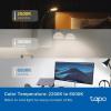 imageTapo TPLink Smart Light Bulbs 16M Colors RGBW Dimmable Compatible with Alexa and Google Home A19 60W Equivalent 800LM CRIampgt90 24GHz WiFi only No Hub Required L530E4Pack1100 Lm Multicolor