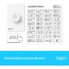 imageTapo TPLink Smart Light Bulbs 16M Colors RGBW Dimmable Compatible with Alexa and Google Home A19 60W Equivalent 800LM CRIampgt90 24GHz WiFi only No Hub Required L530E4PackWhite Remote Dimmer Switch