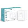 imageKasa Apple HomeKit Smart Dimmer Switch KS220 Single Pole Neutral Wire Required 24GHz WiFi Light Switch Works with Siri Alexa and Google Home UL Certified No Hub Required White3pack
