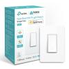 imageKasa Apple HomeKit Smart Light Switch KS200 Single Pole Neutral Wire Required 24GHz WiFi Light Switch Works with Siri Alexa and Google Home UL Certified No Hub Required White1pack