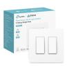 imageKasa Smart Dimmer Switch 2Gang HS2202 Single Pole Needs Neutral Wire 24GHz WiFi Light Switch Compatible with Alexa and Google Home UL Certified No Hub Required WhiteWhite