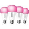 imageKasa Smart Light Bulbs 1000 Lumens High Brightness 16M Color Changing Dimmable Smart WiFi Light Bulb Compatible with Alexa and Google Home A19 24GHz WiFi only No Hub Required KL1351000 LM  4Pack