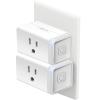 imageKasa Smart Plug Matter Compatible Energy Monitoring Compact Design 15A1800W Max Super Easy Setup Works with Apple Home Alexa ampamp Google Home UL Certified 24G WiFi Only White KP125M2PackSmart plug