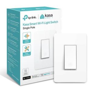 imageKasa Matter Smart Light Switch Voice Control wSiri Alexa ampamp Google Assistant  UL Certified  Timer ampamp Schedule  Easy Guided Install  Neutral Wire Required  Single Pole  24GHz WiFi  KS205White  Matter Compatible