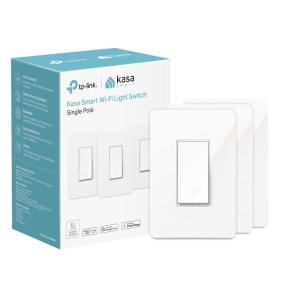 imageKasa Matter Smart Light Switch Voice Control wSiri Alexa ampamp Google Assistant  UL Certified  Timer ampamp Schedule  Easy Guided Install  Neutral Wire Required  Single Pole  24GHz WiFi  KS205White  Alexa Compatible