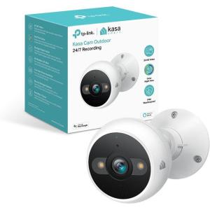 imageKasa Smart 2K QHD Security Camera Outdoor Wired IP65 Starlight Sensor ampamp 98Ft Night Vision MotionPerson Detection 2 Way Audio wSiren CloudSD Card Storage Alexa ampampGoogle Home CompatibleKC420WS