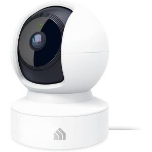 imageKasa Smart Indoor PanTilt Home Security Camera 1080p HD Dog Camera wNight Vision Motion Detection for Baby ampamp Pet Monitor Cloud ampamp SD Card Storage Works w Alexa ampamp Google Home 24G WiFi EC71White