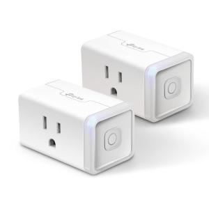 imageKasa Smart Plug Ultra Mini 15A Smart Home WiFi Outlet Works with Alexa Google Home ampamp IFTTT No Hub Required UL Certified 24G WiFi Only 2 Count Pack of 1EP10P2  WhiteHomekit Compatible