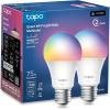 imageTPLink Tapo Smart Light Bulbs 1100 Lumens High Brightness 75W Equivalent MatterCertified 16M Colors WiFi Light Bulb Dimmable Works wSiri Alexa ampamp Google Home A19 E26 Tapo L535E2PackMatter Light Bulb