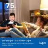 imageTPLink Tapo Smart Light Bulbs 1100 Lumens High Brightness 75W Equivalent MatterCertified 16M Colors WiFi Light Bulb Dimmable Works wSiri Alexa ampamp Google Home A19 E26 Tapo L535E2PackMatter Light Bulb