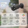 imageTapo MagCam 4K Solar 4K Ultra HD Outdoor Wireless Battery Camera wSolar Panel  247 Capture Free PersonVehicle Detection Starlight Color Night Vision Works wAlexa ampamp Google AssistantBlack