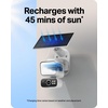 image:imageTapo 2K Dual Lens PanTilt Security Battery Camera Wireless wSolar Panel 165 WideAngle  6mm Telephoto Free PersonVehicle Detection 360 Pan SDCloud Storage Works wAlexa amp Google C645D KITFloodlight 2K PanTilt