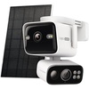 image:imageTapo 2K Dual Lens PanTilt Security Battery Camera Wireless wSolar Panel 165 WideAngle  6mm Telephoto Free PersonVehicle Detection 360 Pan SDCloud Storage Works wAlexa amp Google C645D KITDualLens 4K PanTilt
